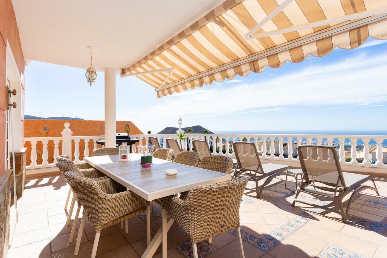 Vivatenerife - Villa With Pool, Jacuzzi And Sea View Chayofa Exterior foto